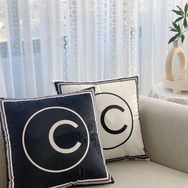 Luxury pillowcase multi size car sofa cushion living room backrest pillow simple cotton plush pillow waist cushion home textile decorative p