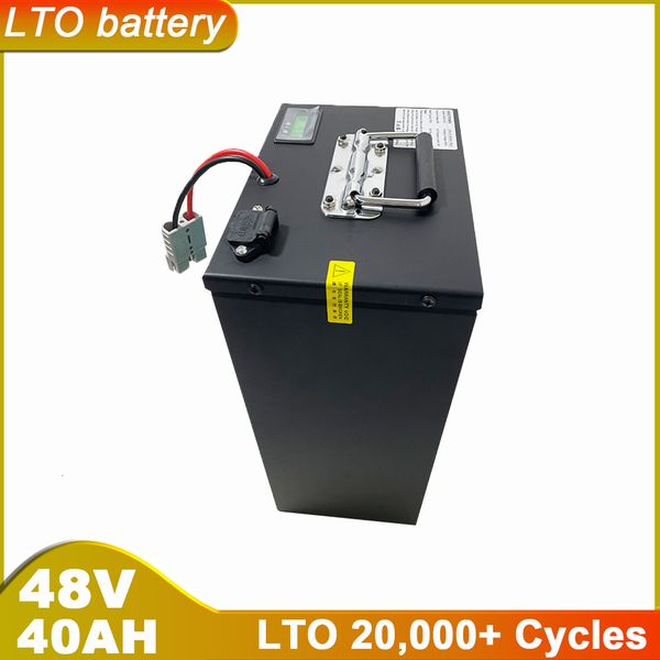 NOVO 48V 40AH LTO PARA O SISTEMA DE SOLAR SISTEMA Scooter E Carrinho Inverter Motocicleta Triciclo RV Alta Qualidade Bateria de Titanato de