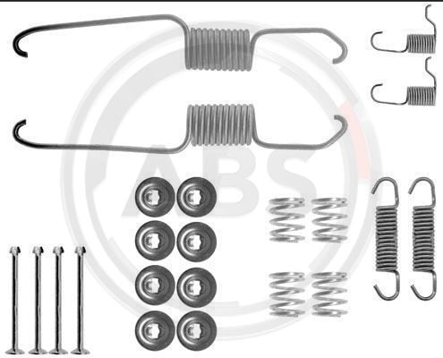 Accessory Kit, brake shoes A.B.S. 0685Q