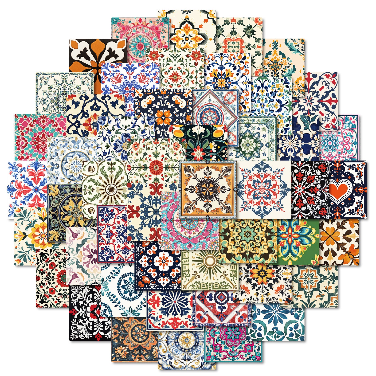 TEMU 50pcs Vintage Graffiti Stickers - Waterproof, Decorative Diy Decals For Laptops, Skateboards, Helmets & More