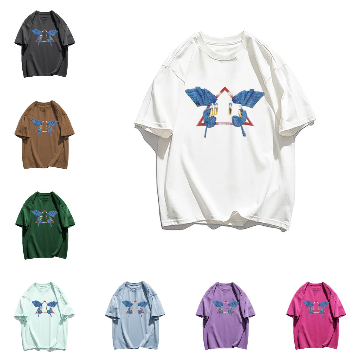 Womens T-shirt Summer women top tshirt designer Shirts butterfly Tees Tops 2023 SS Short Sleeved loose cotton sweatershirt Ladies Anine Bing Tees