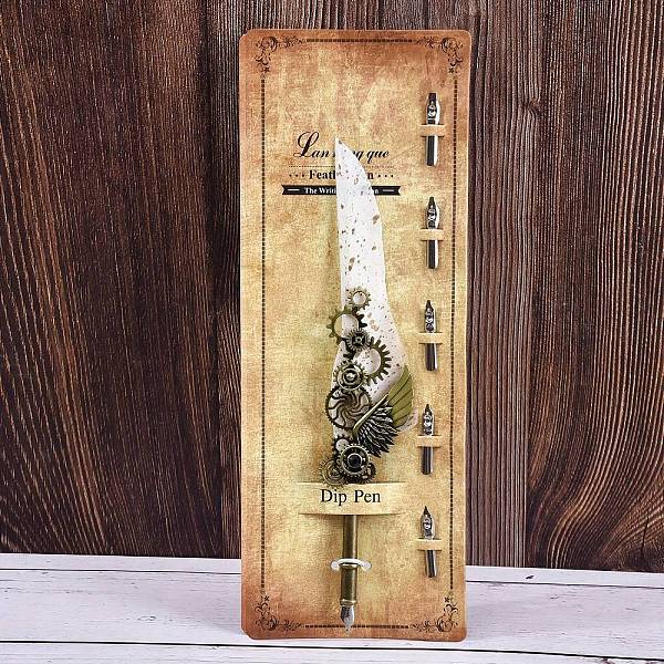 Feather with Alloy Gear Pens