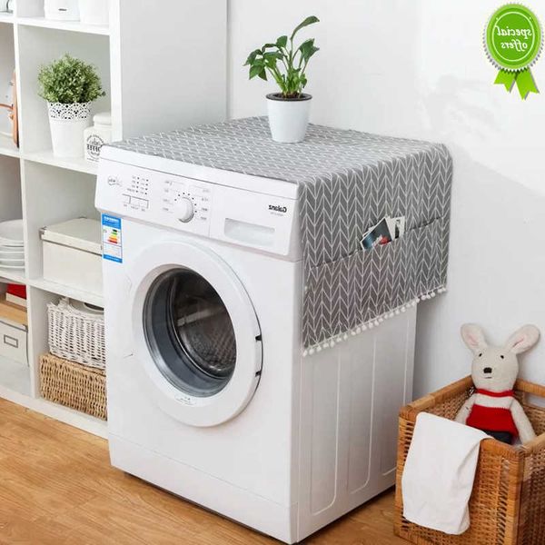 New Fashion Simple Washing Machine Dust Cover Refrigerator organizer Fridge Cover Waterproof Household appliances Dust Proof Case