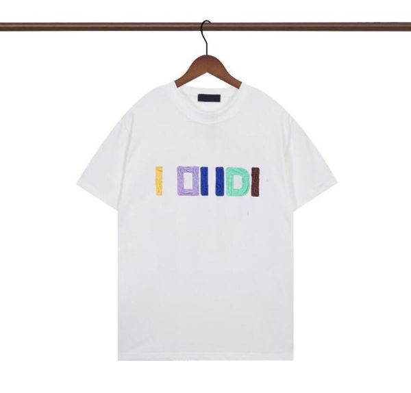 24ss Mens Designers T Shirt Man Womens tshirt With Letters Embroidery Summer Short Sleeves Shirts Men Loose Tees Asian size S-XXXL