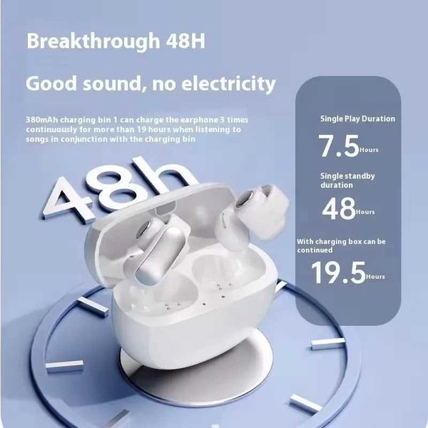 2024 New Earphones Wireless Surround Sound Noise Reduction Sports Gaming Earphones Touch Control Y250108