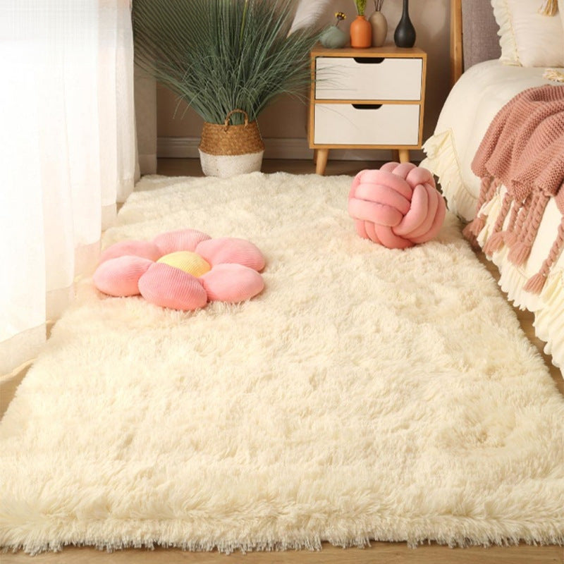 Bedroom Carpet Thick Bedside Blanket Plush Style Large Area Room Floor Mat Living Room Balcony