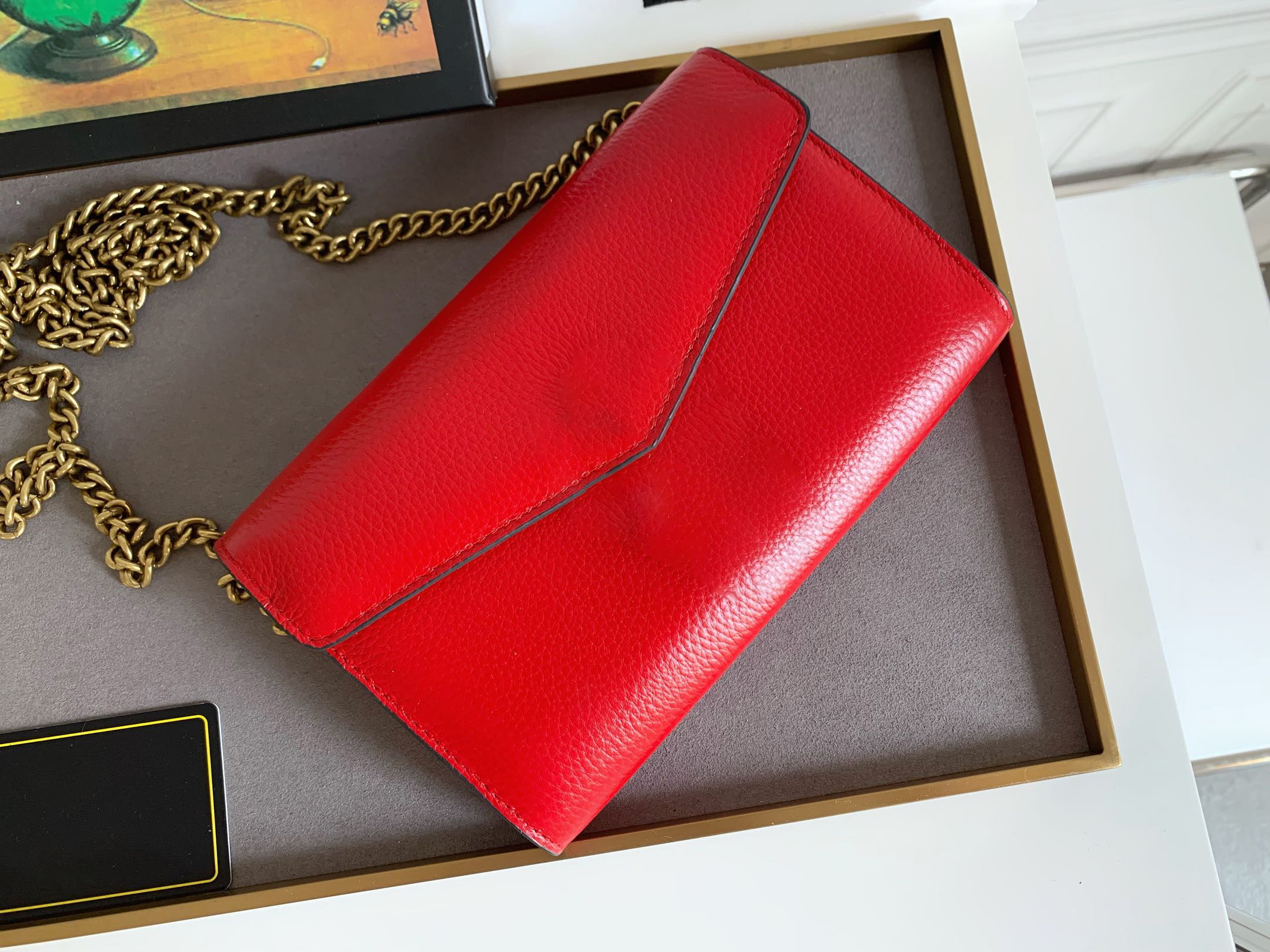 Designer wallet dionysus Chain Mini Handbag Chain Purse Coin Purse Women&#039;s Shoulder Bag Crossbody Bag M401231 Dimensions 20x13x6