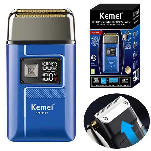 Chemical Rechargeable Hair Shaver For Men Beard Electric Shaver Face Electric Razor Mens Bald Head Shaving Mane Wet DryW250117