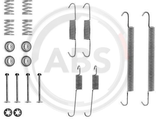 Accessory Kit, brake shoes A.B.S. 0707Q