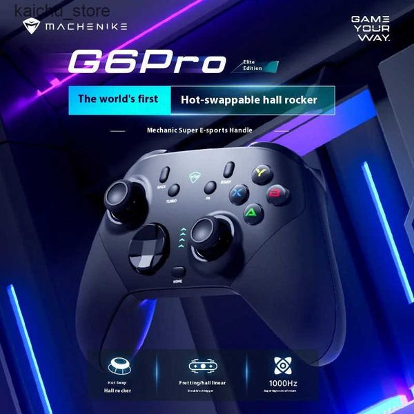 Game Controllers Joysticks G6 Pro wireless controller optical trigger custom game board with hot swappable joystick and magnetic shell J2412
