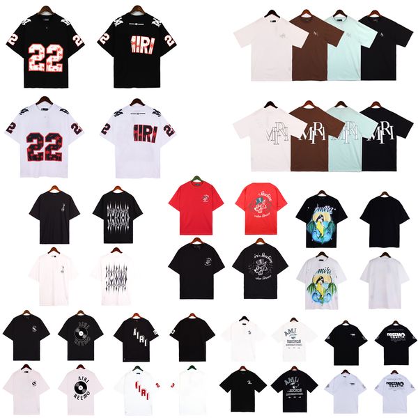 Causal Mens T Shirts Women Tees Designer T-shirts cottons Tops Man crew neck Tshirts Printing Street Shorts Sleeve Hip Hop Streetwear Clothe