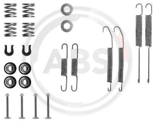 Accessory Kit, brake shoes A.B.S. 0718Q
