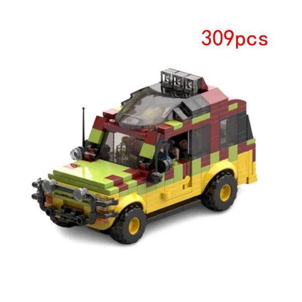 Blocks Spot MOC-25912 small car tour bus tour bus puzzle DIY toy model ornament gift Y250112D4KC