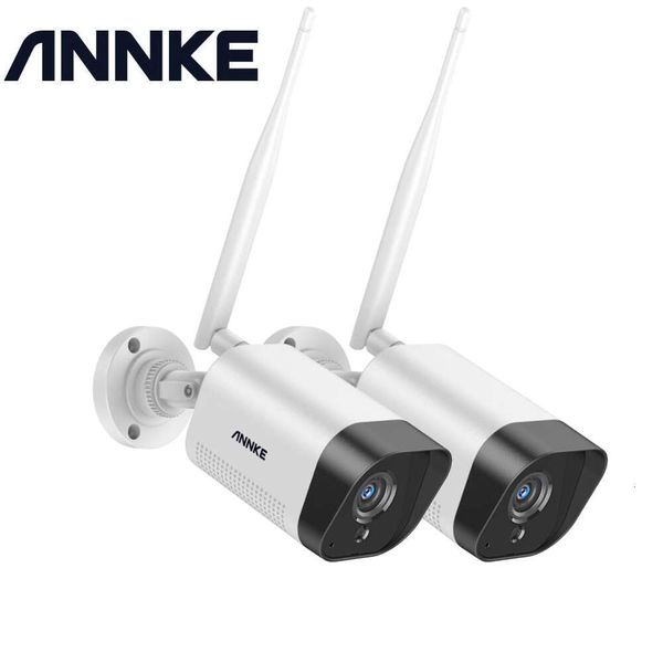 ANNKE 2-4PCS FHD 3MP IP H.265 Video Camera Surveillance System Weatherproof Cameras 100ft Night Vision With Smart IR P2P For NVR