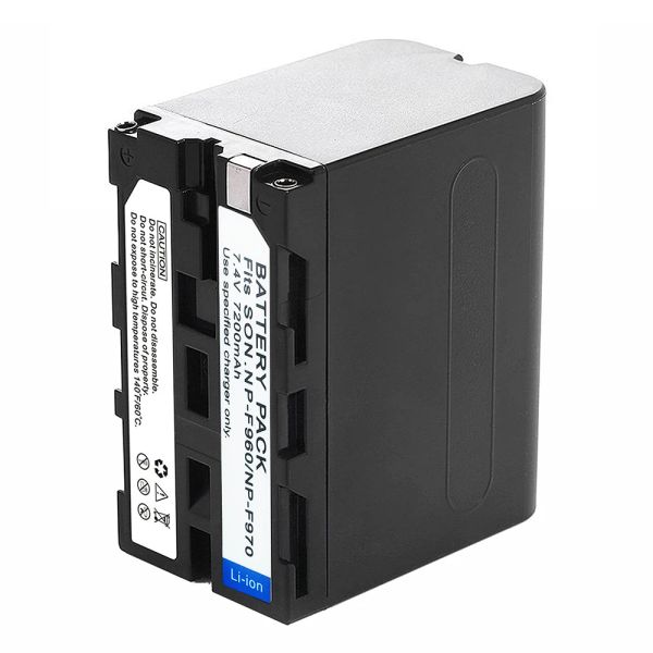 7800mAh NP-F970 NPF-960 Photographic Lamp Battery For LED Video Monitor Battery Yongnuo Photography light Battery