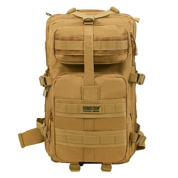 Backpacking Packs Seibertron 30L 40L Outdoor Sports Camping Backpack Military 3P Waterproof Bags For Cycling Hiking Hunting Army Climbing MO