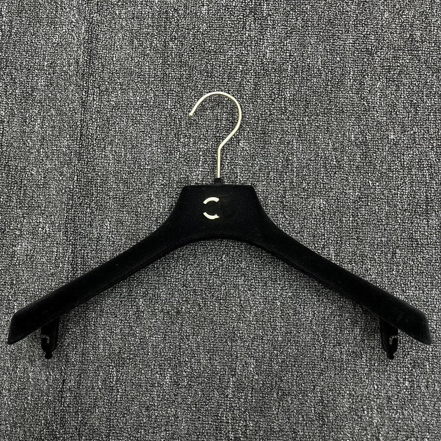 3PCS Designer black hangers creative anti slip coat hanger clothing pants storage racks clothing stores fashion creative lingerie racks clothes stan