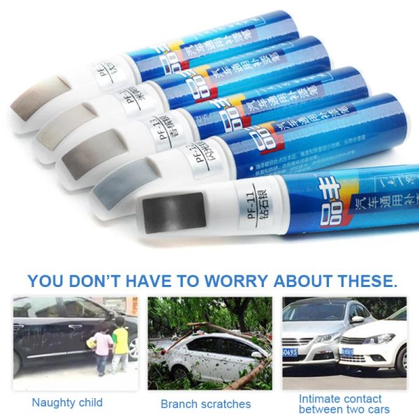 Car Scratch Remover Repair Paint Pen Waterproof Car Detailing Paint Marker Liquid Auto Care Maintenance Accessories 12ml
