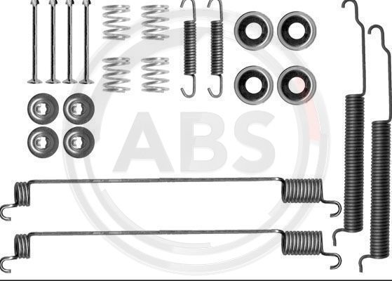 Accessory Kit, brake shoes A.B.S. 0768Q