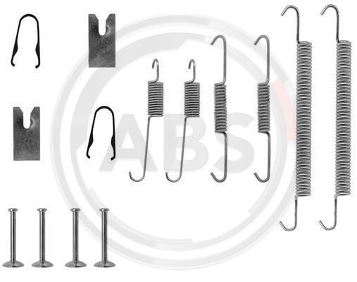 Accessory Kit, brake shoes A.B.S. 0771Q