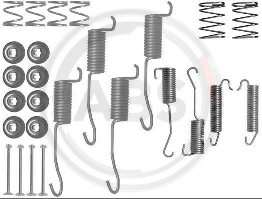 Accessory Kit, brake shoes A.B.S. 0776Q