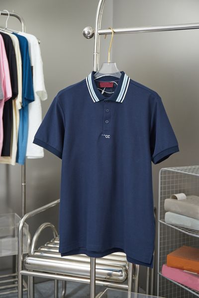 2024ss Summer Designer Clothing Luxury Designer Men&#039;s Casual Fashion Snake Bee Print Embroidery T Shirt High Street Men Polo Shirt Unis