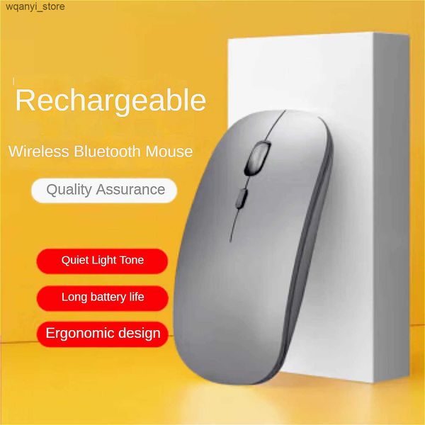 Mice Wireless Mouse For Laptop PC Bluetooth Rechargeable Mouses Computer Silent Mice USB mouse Ergonomic Gaming Mouse For Pad L240910