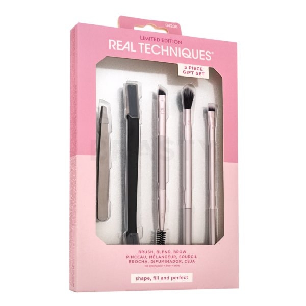 Real Techniques Limitiertes Set bestehend aus Pinsel, Lidschatten und Augenbrauen