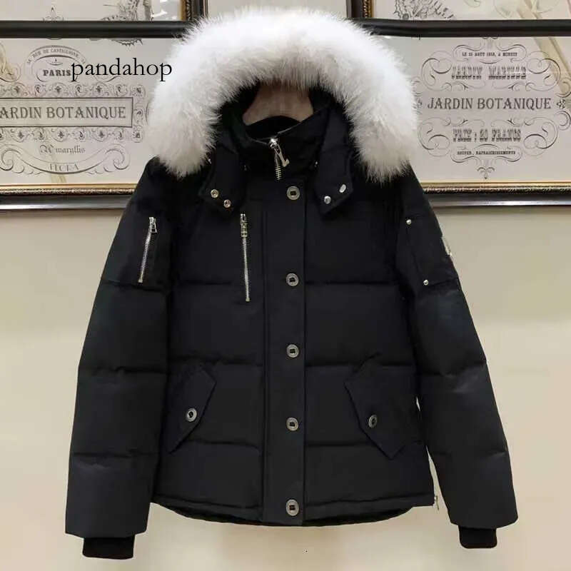 Puffer Down Men&#039;s Fur Collar Parka Winter Moose Knickle Jacket Waterproof White Duck Coat Cloak Doudoune Men And Women Casual Knuckle 634 4C9 4