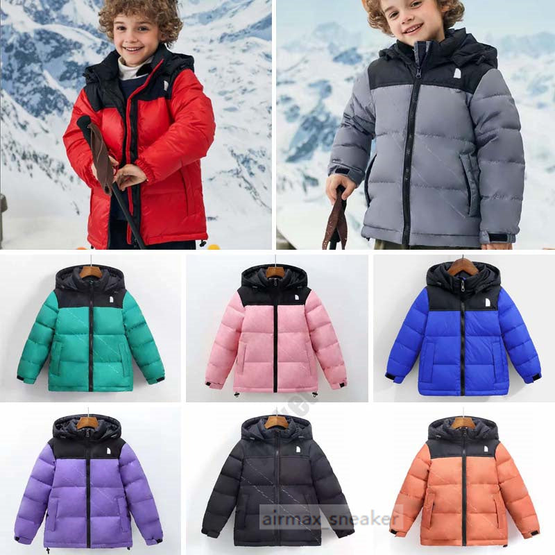 Childrens Down Coat Winter jacket baby clothe outwear boys Autumn kids hooded outerwear girl clothes Thicken keep warm christmas casual dress cold 1