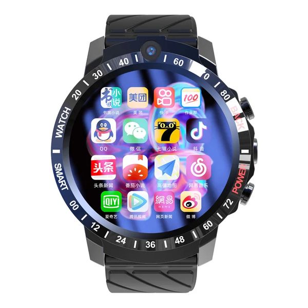 New Smart Watch 4G Full Network SIM Card Large Screen Video Call Waterproof Fiess Tracker Smartwatch for Men