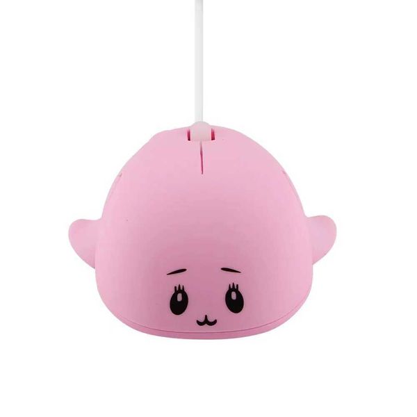 High Quality Cute cartoon mouse gift line pink dolphin mouse for laptops and PCs Fun creative gifts Z250102