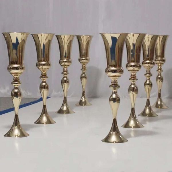 Decoration Wer Vase Tall Or Vases Metal Pillars Pth For Wedding Stage Party Events Backdrop Decor Bridal Couple Shower Ideas