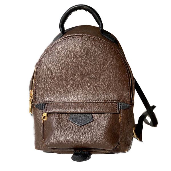 8A Designer Luxury Backpack Canvas Bags Fashion Mirror Clutch Handbag PALM MINI SPRING School Satchel Adjustable Shoulder Strap Totes 44873