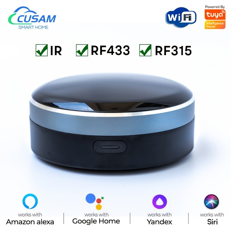 TEMU Wifi Ir+ Remote Control & Controllers - 433-315mhz Wireless Smart App & Voice Control, Compatible With Alexa, Home, , , Smart & Smart Life,,