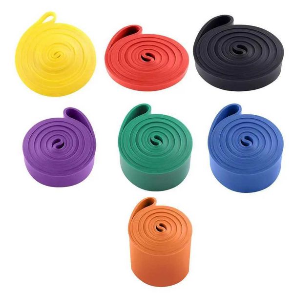 TPE Resistance Band Elastic Exercise Strength Pull-Ups Auxiliary Band Pilates Gym Fitness Equipment Strengthening TrainXJ240816