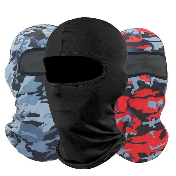 Sunscreen clava Motorcyc Full Face Mask Motoike Cycling Hiking Helmet Hood Moto Riding Neck Men Women Ski MaskXJ241231