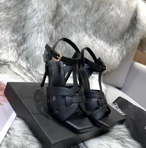 Design Tribute Sandals Shoes Women&#039;s Party Wedding Dress Ankle Strappy High Heels Flower Strass Lady Pumps Wedding Party EU35-43 Box Du