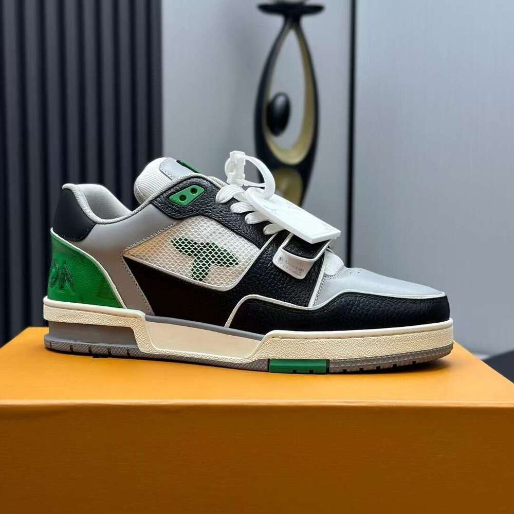 Guangzhou Top Version Ultra Pure Original Chip L Donkey Trainer Magic Tape New Collection Casual Sports Leather Sneakers