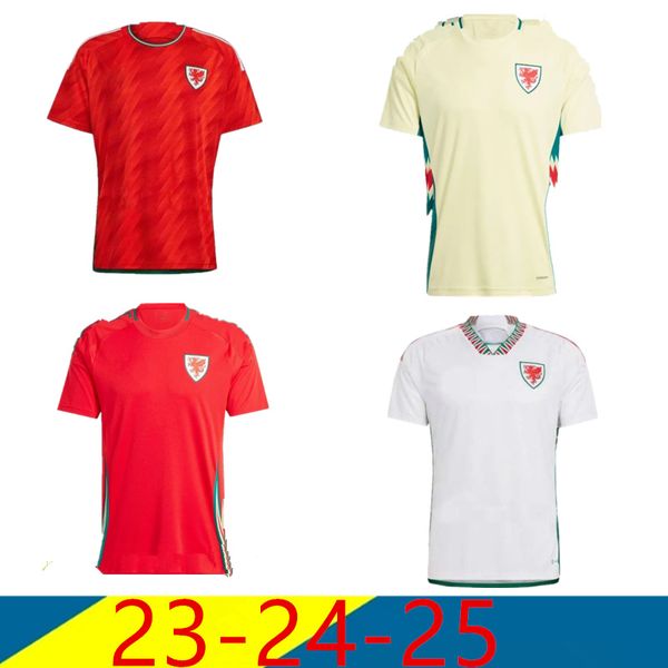 23-24-25 Wales soccer jerseys JAMES BALE Welsh football shirts JOHNSON N.WILLIAMS RODON T.ROBERTS CABANGO LEVITT MOORE THOMAS Men kids kit j