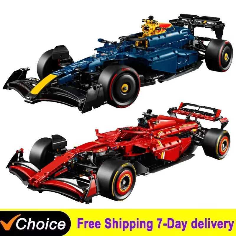 Technical Race Car Model Building Kit - 1639-Piece Performance Vehicle Collectible, Adult Hobby Toy