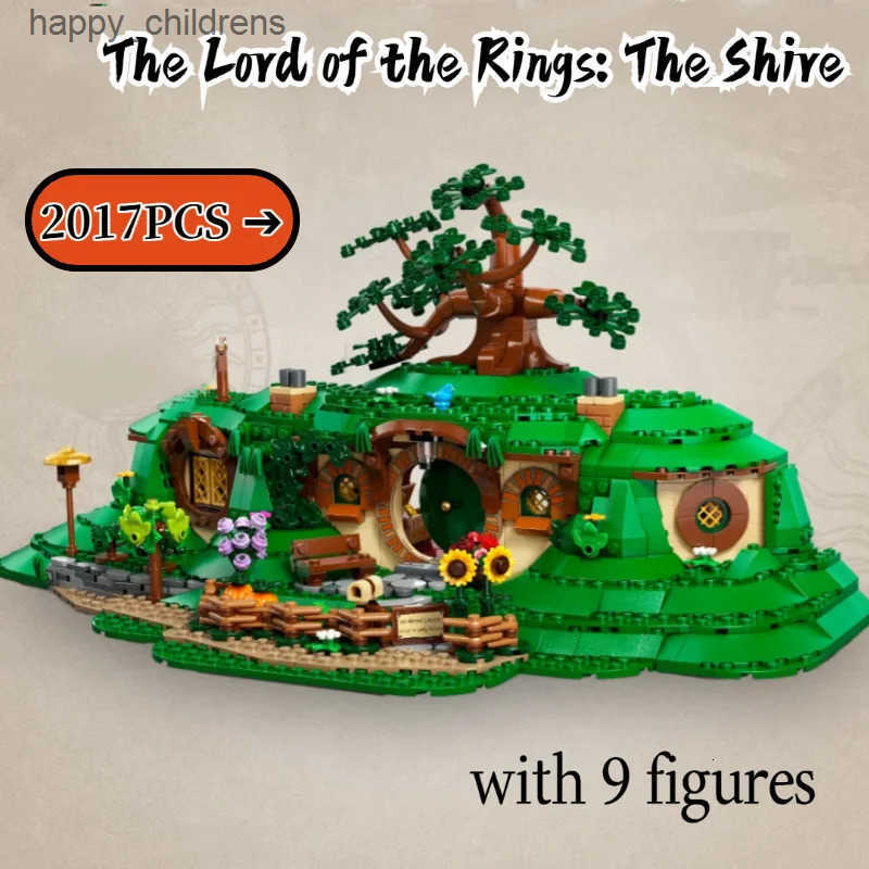 MINISO 2017Pcs New 10354 Shire Model Building Block Set Expert Streetview Architecture Ideas Assembly Toys For Kids T250821