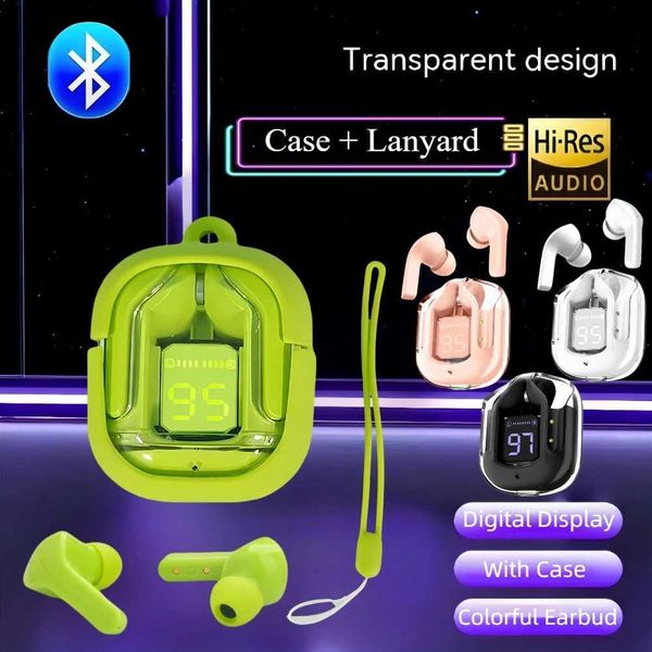 TWS Earbuds Wireless Bluetooth 5.3 ENC Sport Gaming Headsets Noise Reduction Mic stereo Headphones with LED Display EarphoneCL240801