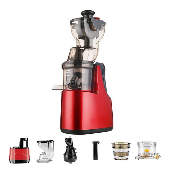 Cold juicer slow juicer 500W vegetable and fruit slow juicer B240809