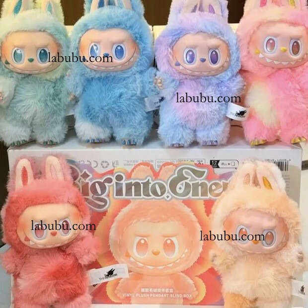 New Labubu Generation 3 Doll Fashion Plush Toy Bubble Mart Blind Box Pendant
