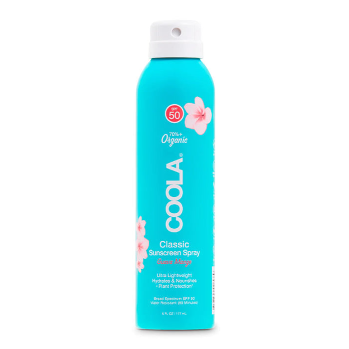 Coola Classic Organic Solar Body Spray Spf50 Guava Mango 177ml