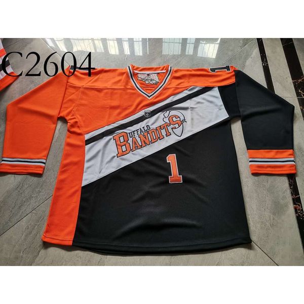 C26 Hockey jerseys Physical photos Buffalo Bandits Tehoka Nanticoke Men Youth Women High School Size S-6XL or any name and number jersey