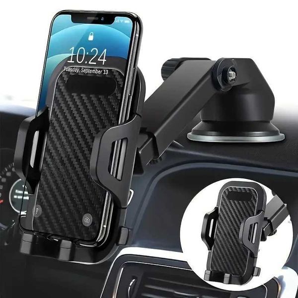 Cell Phone Mounts Holders Car dashboard suction cup telescopic rod universal phone holder H241015