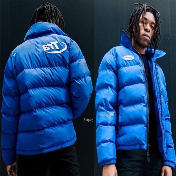 Down Parkas Mens black purffer jacket parka coat double-sided down jacket warm and windproof Outerwear thickened to resist the cold wi Advj