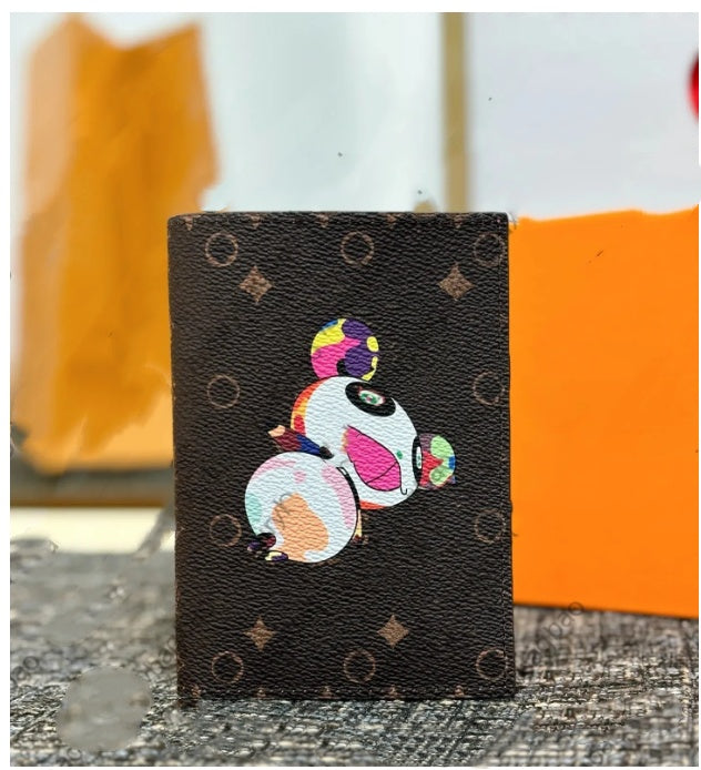 Designers fashion classics Multiple Card Holders Credit Wallet Men and Women travel Passport Cover ID Business Pocket for Ladies Purse Case with box